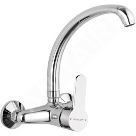 Bruckner Sieger - Mélangeur lavabo mural, chrome 914.015.1