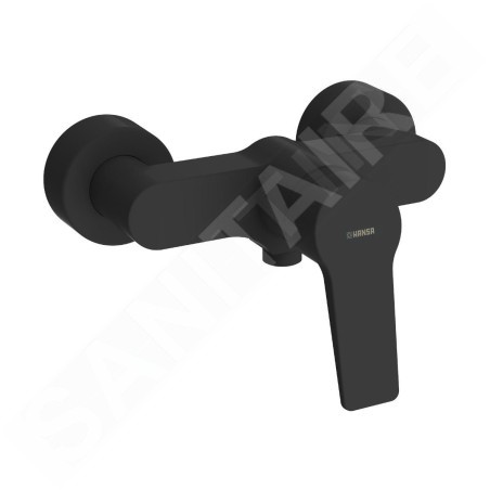 Hansa Twist - Mitigeur de douche, noir mat 0967018333