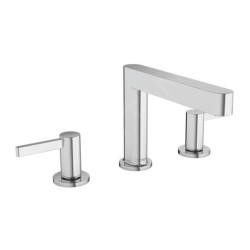 Hansgrohe Finoris - Mitigeur de lavabo 110, installation 3 trous, Push-Open, EcoSmart, chrome 76033000