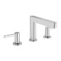 Hansgrohe Finoris - Mitigeur de lavabo 110, installation 3 trous, Push-Open, EcoSmart, chrome 76033000