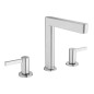 Hansgrohe Finoris - Mitigeur de lavabo 160, installation 3 trous, Push-Open, EcoSmart, chrome 76034000