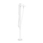 Hansgrohe Finoris - Mitigeur de baignoire au sol, avec accessoires, blanc mat 76445700