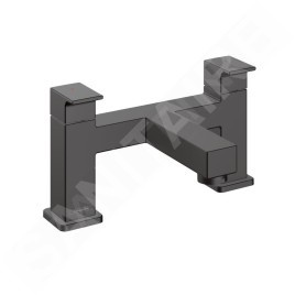Hansgrohe Vernis Shape - Mitigeur sur le bord de baignoire, installation 2 trous, noir mat 71452670