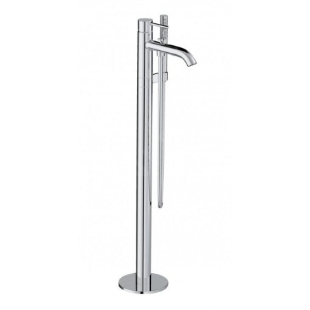 Kludi Bozz - Mitigeur de baignoire au sol, avec accessoires, chrome 385900576