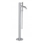 Kludi Bozz - Mitigeur de baignoire au sol, avec accessoires, chrome 385900576