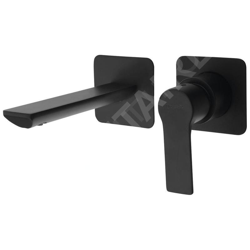 Sapho Pax - Mitigeur encastré, avec corps d’encastrement, noir mat XA08/15 Sapho Pax - Mitigeur encastré, avec corps d’encastrement, noir mat XA08/15