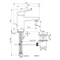 Ideal Standard CeraPlan - Mitigeur de lavabo avec vidage, chrome BD217AA