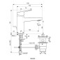 Ideal Standard CeraPlan - Mitigeur de lavabo Grande avec vidage, chrome BD225AA