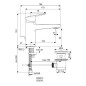Ideal Standard CeraPlan - Mitigeur de lavabo Grande avec vidage, chrome BD227AA