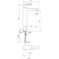 Ideal Standard CeraPlan - Mitigeur pour vasque, BlueStart, chrome BD237AA