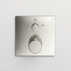 Ideal Standard CeraTherm - Mitigeur de douche thermostatique encastré, Silver Storm A6956GN