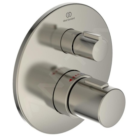 Ideal Standard CeraTherm - Mitigeur de douche thermostatique encastré, Silver Storm A5813GN