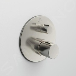 Ideal Standard CeraTherm - Mitigeur de douche thermostatique encastré, Silver Storm A5813GN