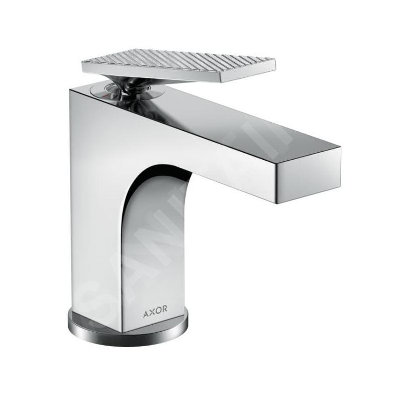 Axor Citterio - Mitigeur de lavabo avec garniture de vidage, chrome/coupe diamant 39001000