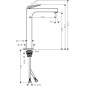 Axor Citterio - Mitigeur pour vasque, chrome/coupe diamant 39151000