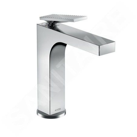 Axor Citterio - Mitigeur de lavabo avec garniture de vidage, chrome/coupe diamant 39071000