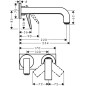 Axor Citterio - Mitigeur de lavabo encastré, chrome/coupe diamant 39171000