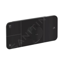Axor One - Thermostat encastré pour 3 appareils, noir mat 45713670