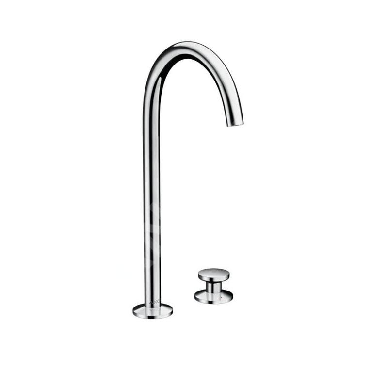 Axor One - Mitigeur de lavabo avec garniture de vidage Push-Open, installation à 2 trous, chrome 48060000