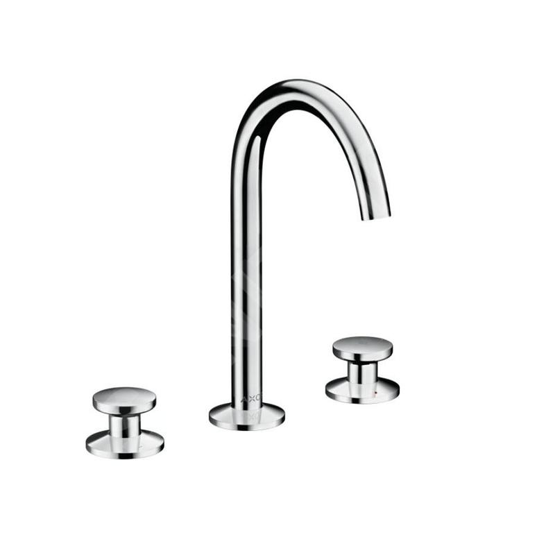 Axor One - Mitigeur de lavabo avec garniture de vidage Push-Open, installation à 3 trous, chrome 48070000