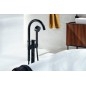 Axor One - Mitigeur de baignoire, montage au sol, noir mat 48440670 Axor One - Mitigeur de baignoire, montage au sol, noir mat 48440670
