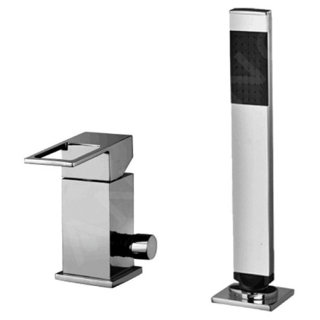 Paffoni Effe - Mitigeur sur le bord du bain, installation de 2 trous, chrome EF041CR