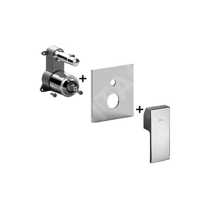 Paffoni Elle - Mitigeur encastré pour 2 sorties, chrome ELBOX015CR Paffoni Elle - Mitigeur encastré pour 2 sorties, chrome ELBOX015CR