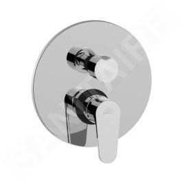 Paffoni Green - Mitigeur encastré avec corps, pour 2 sorties, chrome GR018CR