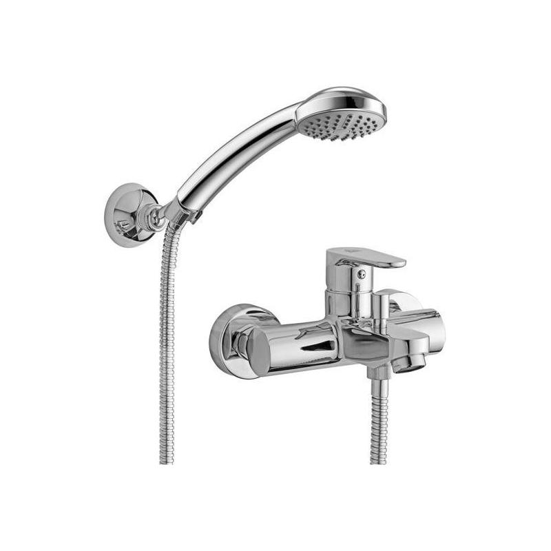 Paffoni Green - Mitigeur de baignoire avec accessoires, chrome GR026CR Paffoni Green - Mitigeur de baignoire avec accessoires, chrome GR026CR