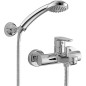 Paffoni Green - Mitigeur de baignoire avec accessoires, chrome GR026CR Paffoni Green - Mitigeur de baignoire avec accessoires, chrome GR026CR