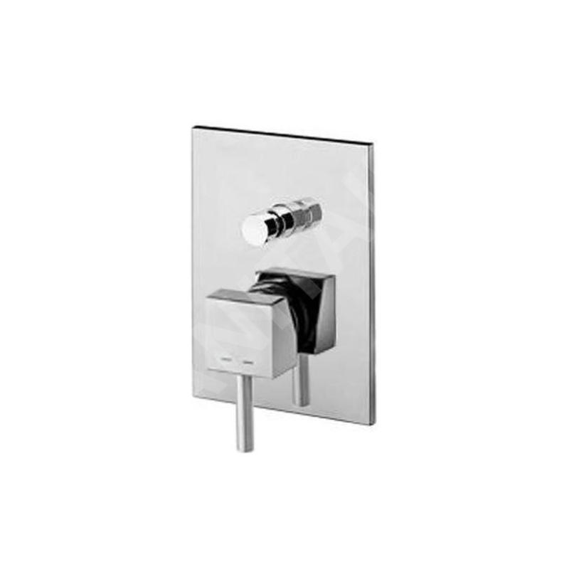 Paffoni Level - Mitigeur encastré avec corps, pour 2 sorties, chrome LEA015CR