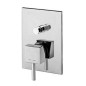 Paffoni Level - Mitigeur encastré avec corps, pour 2 sorties, chrome LEA015CR