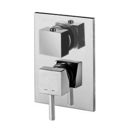 Paffoni Level - Mitigeur encastré avec corps, pour 2 sorties, chrome LEA018CR
