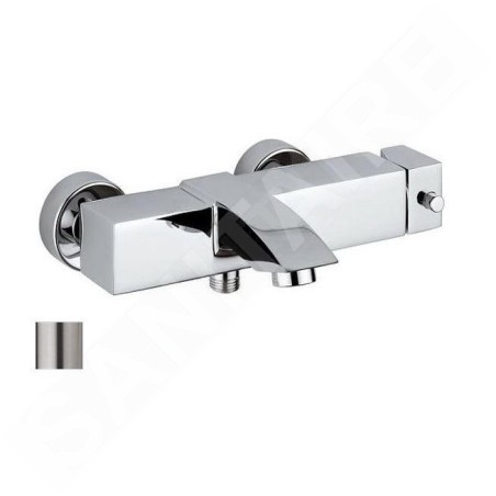 Paffoni Level - Mitigeur de baignoire, inox LEA022ST