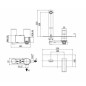 Paffoni Level - Mitigeur encastré, inox LEA105ST