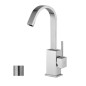 Paffoni Level - Mitigeur de lavabo, inox LEA878ST