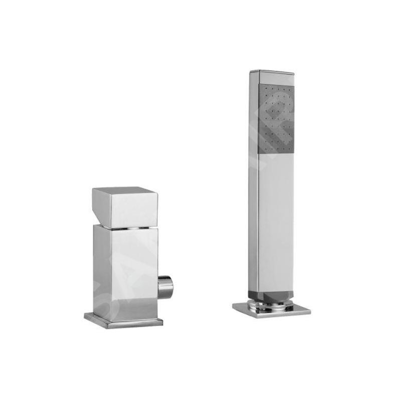 Paffoni Level - Mitigeur sur le bord du bain, installation de 2 trous, chrome LEC041CR