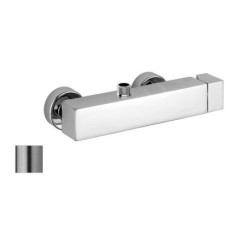 Paffoni Level - Mitigeur avec connexion supérieure pour douche, inox LEC168RST