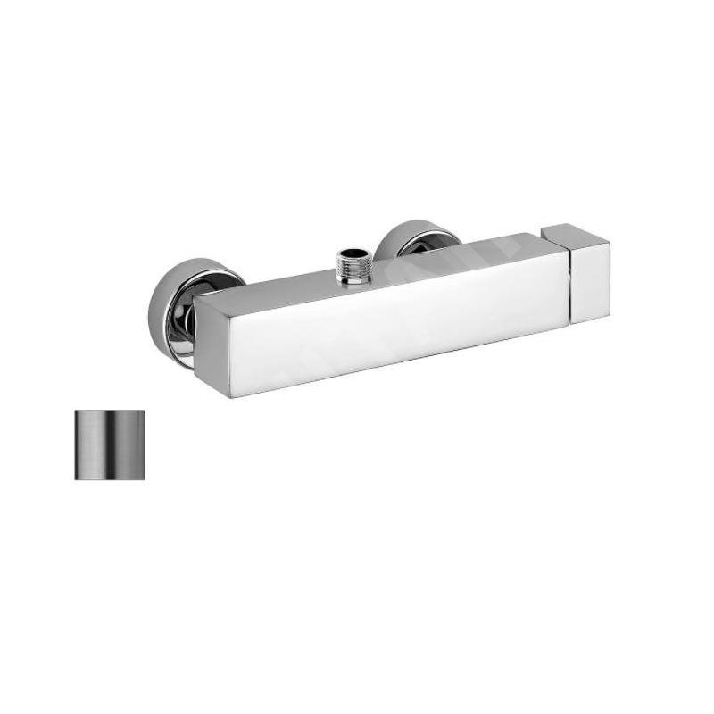 Paffoni Level - Mitigeur avec connexion supérieure pour douche, inox LEC168RST