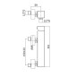 Paffoni Level - Mitigeur de douche, inox LEC168ST