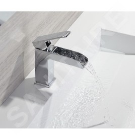 Paffoni Level - Mitigeur de lavabo, inox LES061ST