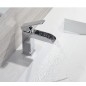 Paffoni Level - Mitigeur de lavabo, inox LES061ST
