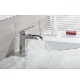 Paffoni Level - Mitigeur de lavabo, inox LES061ST