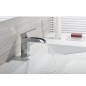 Paffoni Level - Mitigeur de lavabo, inox LES061ST