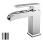 Paffoni Level - Mitigeur de lavabo avec vidage, inox LES065ST
