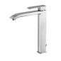 Paffoni Level - Mitigeur de lavabo avec vidage, inox LES085ST