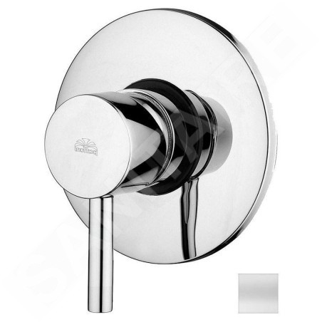 Paffoni Light - Mitigeur encastré avec corps, blanc mat LIG011BO