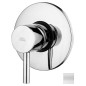 Paffoni Light - Mitigeur encastré avec corps, blanc mat LIG011BO