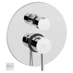 Paffoni Light - Mitigeur encastré pour 3 sorties, blanc mat LIG019BO