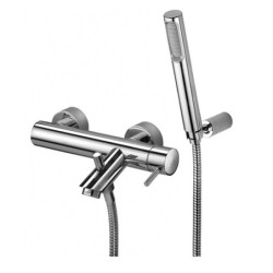 Paffoni Light - Mitigeur de baignoire avec accessoires, chrome LIG026CR